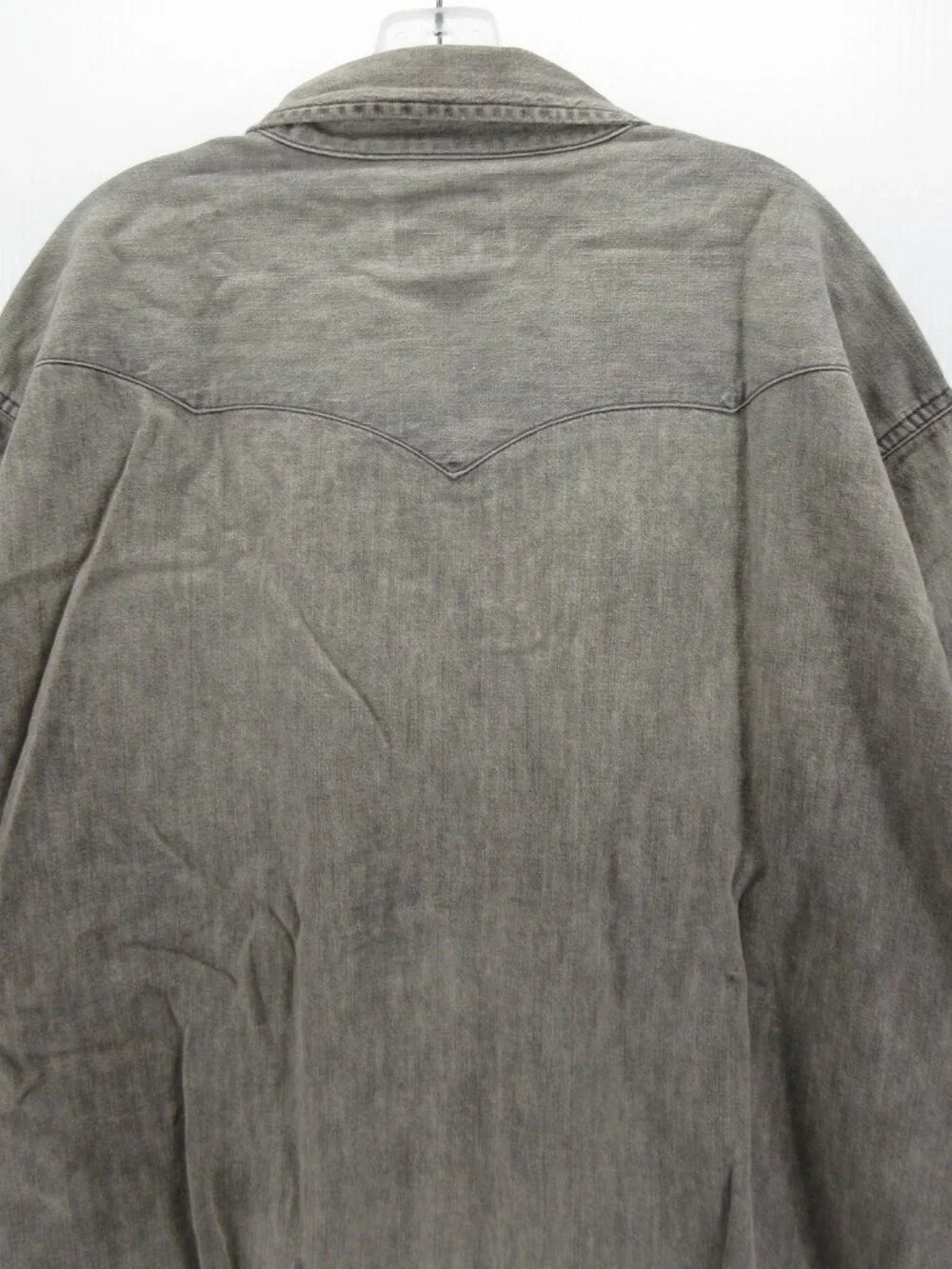 Polo Ralph Lauren Shirt 3XB Big Western Pearl Snap Denim Cowboy Rodeo